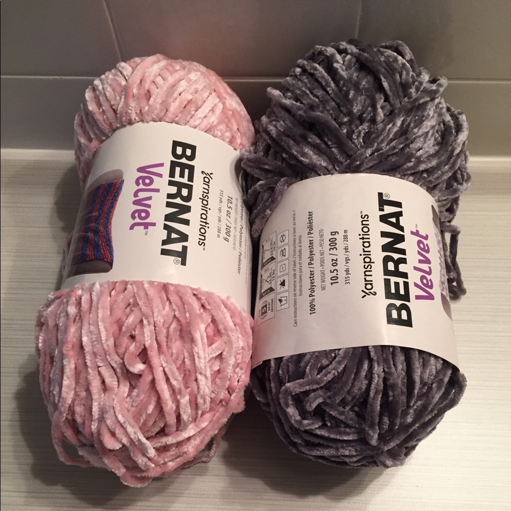 Bernat Velvet Yarn ❤️